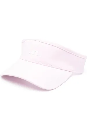 J Lindeberg Femme, Accessoires, Rose, Taille: ONE Size Chapeau visière rose pour femmes