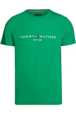 Tommy Hilfiger Homme, Tops, Vert, Taille: L Collection de T-shirts et Polos élégants