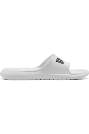 PUMA Homme, Chaussures, Blanc, Taille: 43 EU Chaussons Divecat V2 Blancs