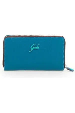 Gabs Femme, Accessoires, Bleu, Taille: ONE Size Portefeuille bleu à fermeture éclair