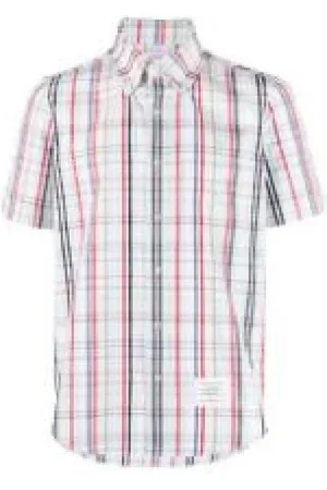 Thom Browne Homme, Chemises, Multicolore, Taille: L Chemises Élégantes pour Hommes