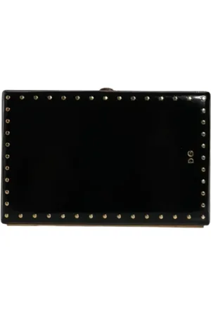 Dolce & Gabbana Femme, Pre-owned, Noir, Taille: ONE Size Pre-owned Cuir pochettes-minaudieres