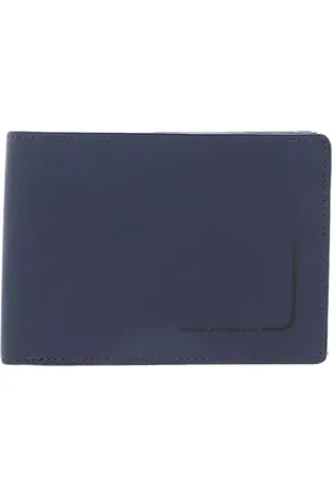 Piquadro Homme, Accessoires, Bleu, Taille: ONE Size Portefeuille Homme Bleu avec Porte-Documents