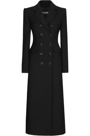Dolce & Gabbana Femme, Manteaux, Noir, Taille: 40 FR Manteaux Noirs pour Femmes