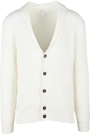 ELEVENTY Homme, Pulls, Blanc, Taille: S Gilet en Coton