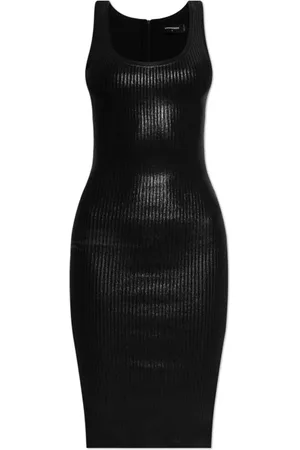 Dsquared2 Femme, Robes, Noir, Taille: 34 FR Robe Sans Manches