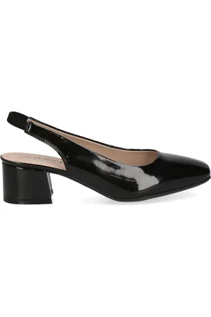Caprice Femme, Chaussures, Noir, Taille: 37 EU Élégantes Chaussures Noires de Bureau