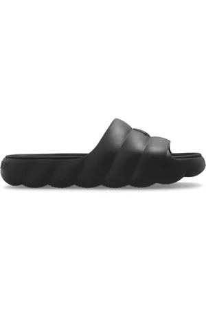 Moncler Homme, Chaussures, Noir, Taille: 39 EU ‘Lilo’ slides