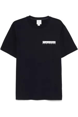 Calvin Klein Homme, Tops, Bleu, Taille: S T-shirts et Polos Bleus