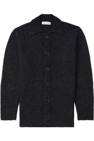 OUR LEGACY Homme, Pulls, Noir, Taille: L Cardigan Noir Veste Boutonnée