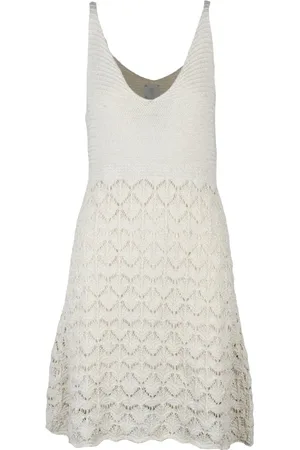 ELEVENTY Femme, Robes, Blanc, Taille: 40 FR Robe femme