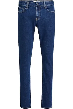 Calvin Klein Homme, Jeans, Bleu, Taille: W33 L32 Slim Fit Dark Mid Jeans