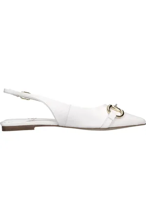 Jeffrey Campbell Femme, Chaussures, Blanc, Taille: 37 EU Chaussures plates Blanches