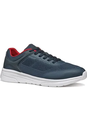 Geox Homme, Chaussures, Bleu, Taille: 42 EU Baskets Loisirs Bleus pour Homme