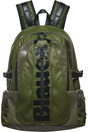 Blauer Homme, Sacs, Vert, Taille: ONE Size Sac à dos unisexe vert éclaboussure