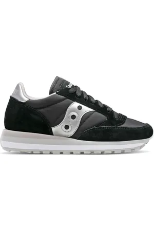 Saucony Femme, Chaussures, Noir, Taille: 39 EU Baskets Jazz Triple Noir/Argent Femme
