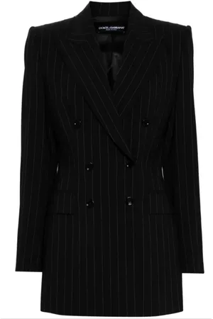 Dolce & Gabbana Femme, Vestes, Noir, Taille: 38 FR Vestes Élégantes pour Hommes et Femmes