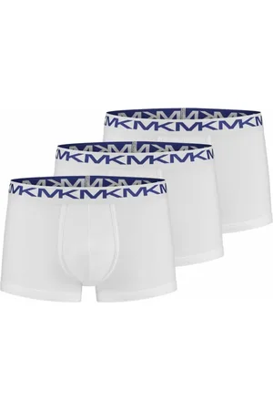 Michael Kors Homme, Sous-vêtements, Blanc, Taille: S Ensemble 3 boxers blancs homme