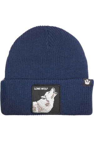 Goorin Bros. Femme, Accessoires, Bleu, Taille: ONE Size Animal Farm Bonnet Beanie Bleu Unisexe