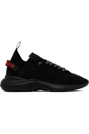 Dsquared2 Homme, Chaussures, Noir, Taille: 43 EU Baskets noires Fly Low Top