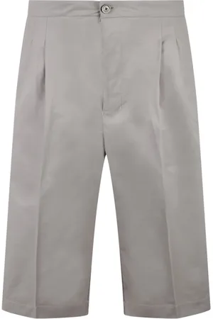 Ami Homme, Shorts, Gris, Taille: S Shorts en Twill Décontractés pour Homme
