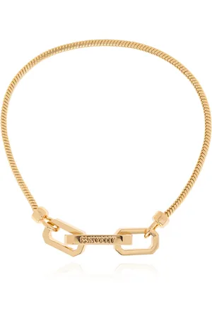 AllSaints Femme, Accessoires, Jaune, Taille: ONE Size Bracelet en laiton
