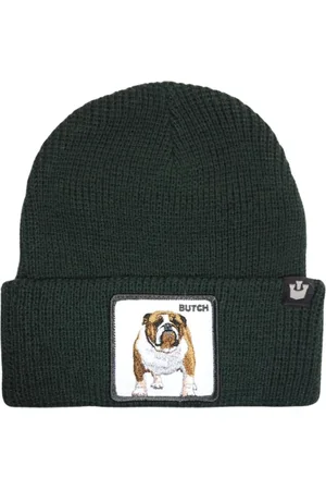 Goorin Bros. Femme, Accessoires, Vert, Taille: ONE Size Animal Farm Beanie Hat avec Patch Frontal