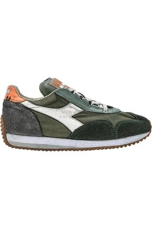Diadora Homme, Chaussures, Vert, Taille: 44 1/2 EU Baskets Vert Vintage