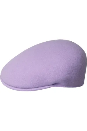 Kangol Femme, Accessoires, Violet, Taille: L Casquette Laine Style Iconique