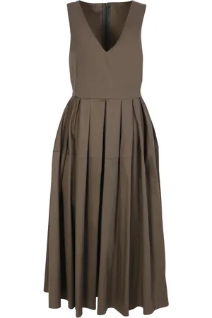 BLANCA Femme, Robes, Vert, Taille: 40 FR Robe Aster Vert Militaire