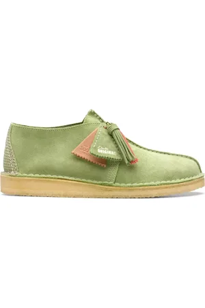Clarks Homme, Chaussures, Vert, Taille: 40 EU Chaussures Desert Trek Vertes