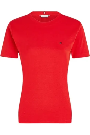 Tommy Hilfiger Femme, Tops, Rouge, Taille: 36 FR Collection de Pulls Élégants
