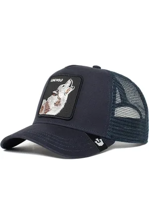 Goorin Bros. Femme, Accessoires, Bleu, Taille: ONE Size Animal Farm Trucker Cap Bleu Unisexe