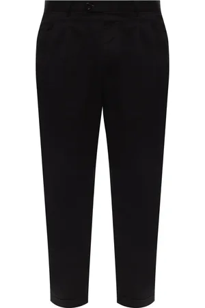 Giorgio Armani Homme, Pantalons, Noir, Taille: XL Pantalon de jambe effilée