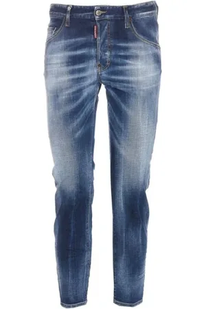Dsquared2 Homme, Jeans, Bleu, Taille: M Jean Skater avec fermeture bouton avant