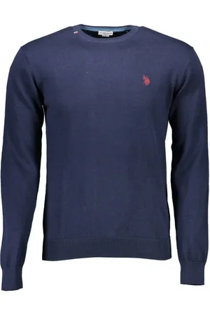 U.S. Polo Assn. Homme, Pulls, Bleu, Taille: M Pull Col Rond Bleu Burt