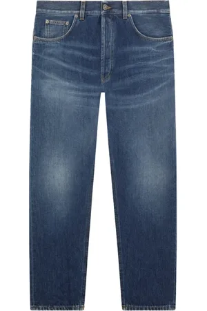 Dondup Homme, Jeans, Bleu, Taille: W35 Jean en denim de coton modèle élégant