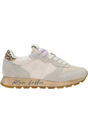 sun68 Femme, Chaussures, Blanc, Taille: 36 EU Baskets Vintage Blanc Design Classique