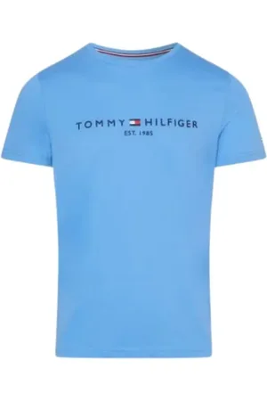 Tommy Hilfiger Homme, Tops, Bleu, Taille: M T-shirts et Polos élégants