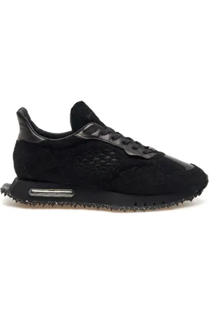 BE POSITIVE Homme, Chaussures, Noir, Taille: 44 EU Baskets Swallowtail noires Space Race