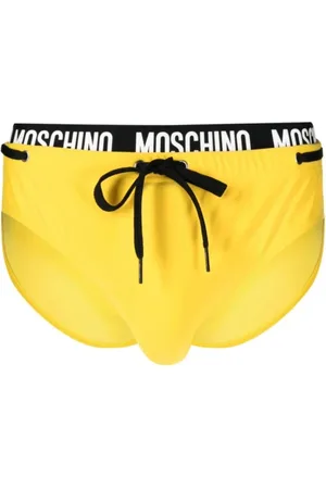 Moschino Homme, Maillots de bain, Jaune, Taille: M Maillot de Bain Jaune 2024 Option Élégante