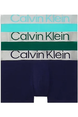 Calvin Klein Homme, Sous-vêtements, Multicolore, Taille: XL Trunk 3Pack Mise à niveau sous-vêtements