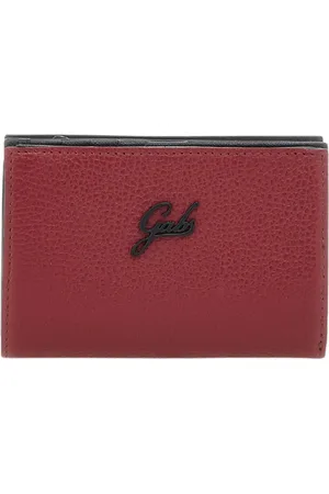 Gabs Femme, Accessoires, Rouge, Taille: ONE Size Portefeuille en cuir rouge avec fermeture éclair