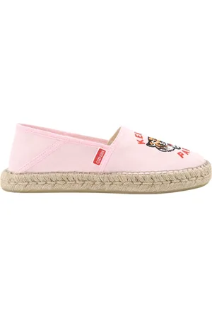 Kenzo Femme, Chaussures, Rose, Taille: 37 EU Espadrilles en Toile Brodé