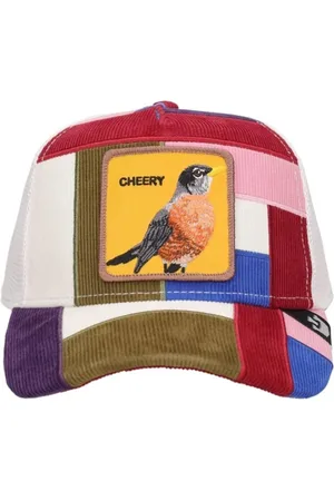 Goorin Bros. Femme, Accessoires, Multicolore, Taille: ONE Size Casquette Trucker Animal Farm Multicolore Unisexe
