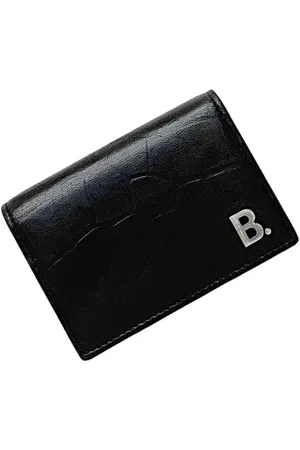 Balenciaga Femme, Pre-owned, Noir, Taille: ONE Size Pre-owned Cuir petite-maroquinerie