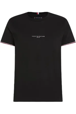 Tommy Hilfiger Homme, Tops, Noir, Taille: L T-shirts et Polos élégants