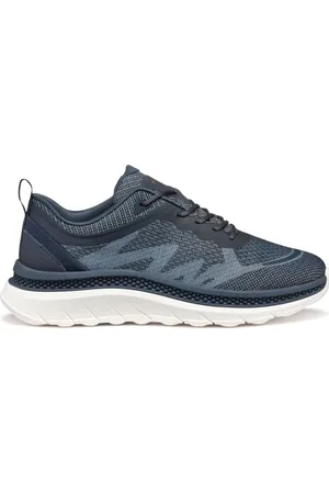 Geox Homme, Chaussures, Bleu, Taille: 46 EU Baskets Loisirs Bleus