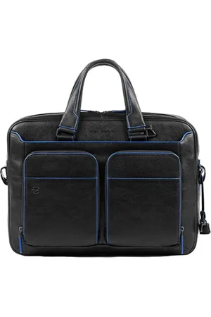 Piquadro Homme, Sacs, Noir, Taille: ONE Size Sac à documents mince avec poche iPad