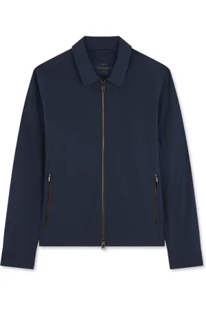 Paul & Shark Homme, Vestes, Bleu, Taille: S Shacket Stretch résistante à l